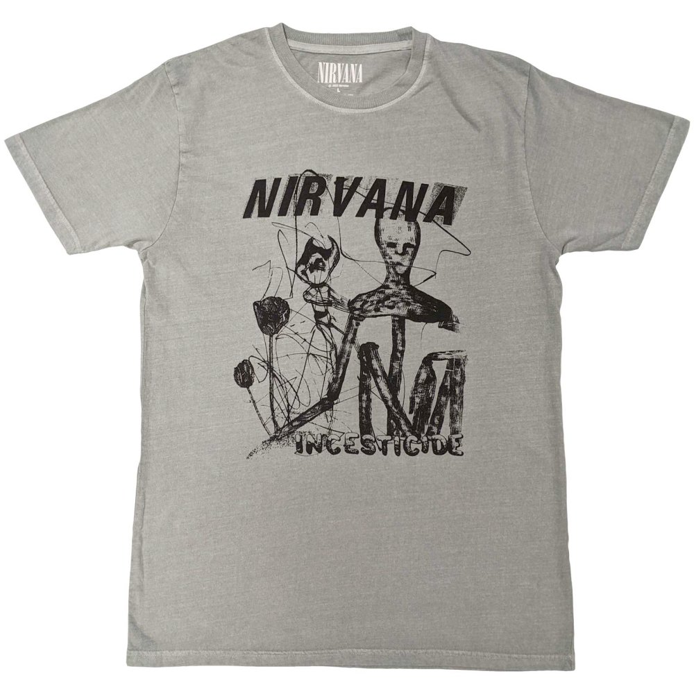 Nirvana shirt heren hot sale